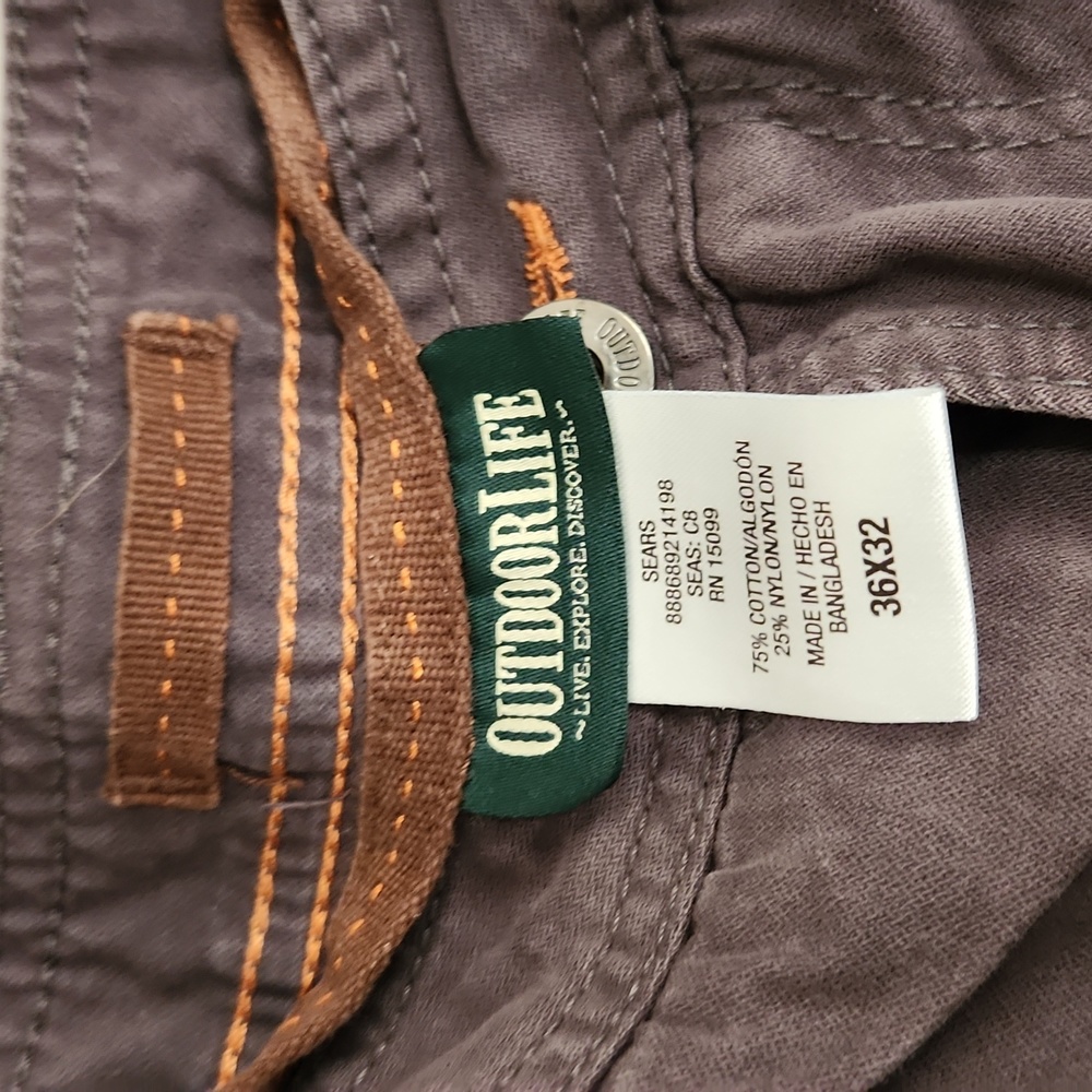 Outdoor Life mens pants 36x32